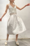 SWAYING/KNIT Gradient pattern big swing skirt SW202XZ09